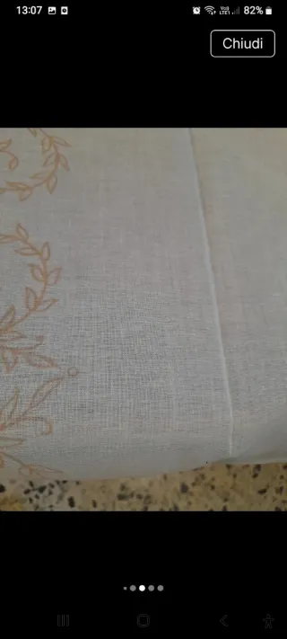 Tovaglia rettangolare in lino