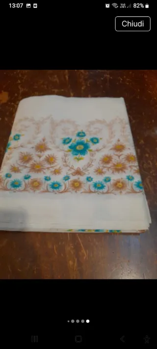 Tovaglia rettangolare in lino