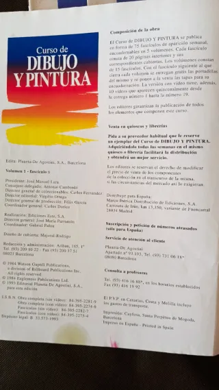 Curso de dibujo y pintura Fascículos didácticos