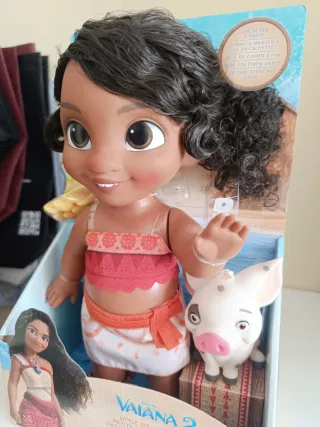 Muñeca Vaiana Nueva Sin Abrir