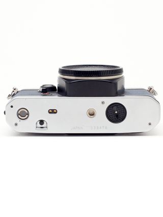 Cámara Yashica FX-D Plata y Azul