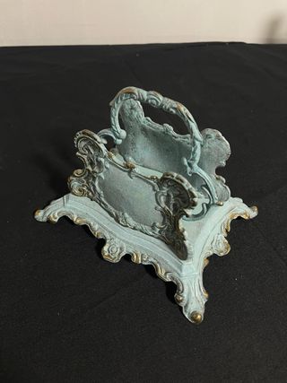 Servilletero antiguo vintage decorativo