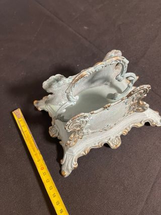 Servilletero antiguo vintage decorativo