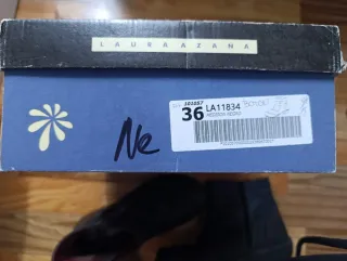 Botines Piel Laura Azaña Negros