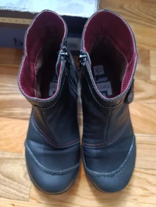 Botines Piel Laura Azaña Negros