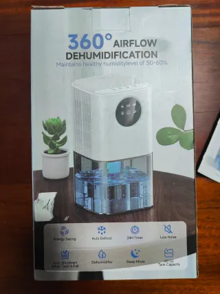 Deumidificatore Elettrico Compatto Portatile