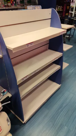 Góndolas expositoras para tienda