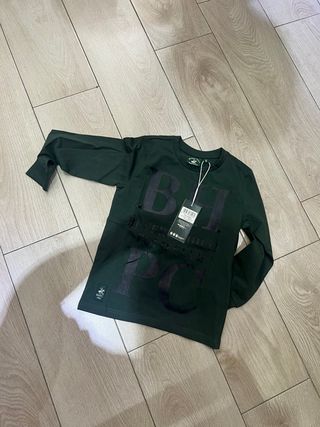 T-shirt manica lunga bimbo polo club