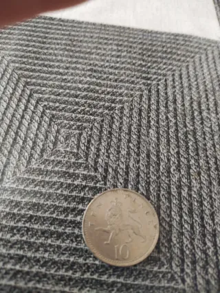 Moneda 10 Peniques Isabel II