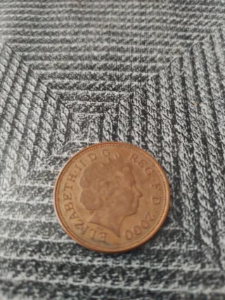 Moneda 10 Peniques Isabel II