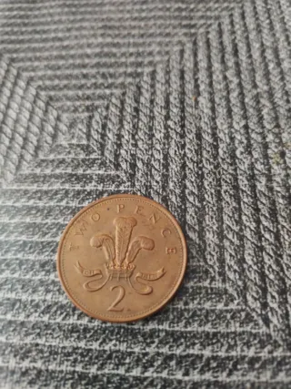 Moneda 10 Peniques Isabel II