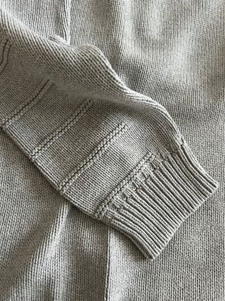 Jersey gris (talla M) Zara con estructuras