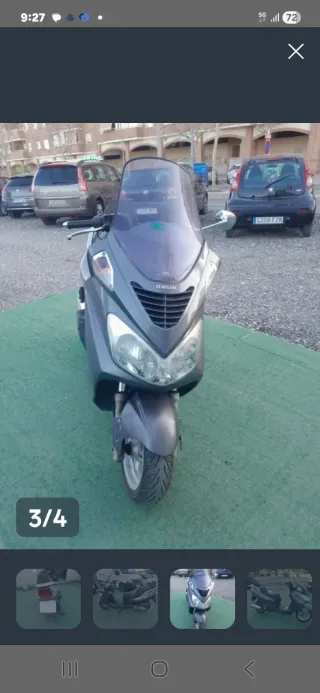 Daelim S2 Maxi Scooter Gris