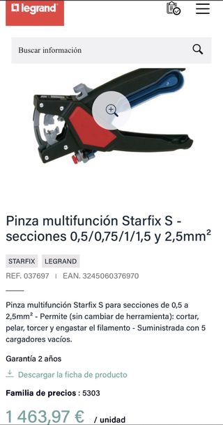 Legrand Starfix S
