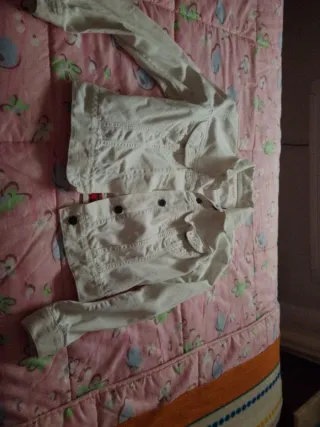 Cazadora Vaquera Guess Blanca