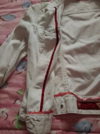 Cazadora Vaquera Guess Blanca