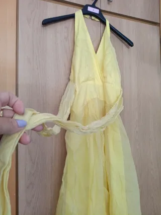 Vestido amarillo talla S