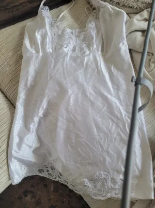 Conjunto Lencería Mujer Blanco Encaje