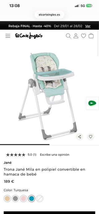 Trona Jané Mila Polipiel