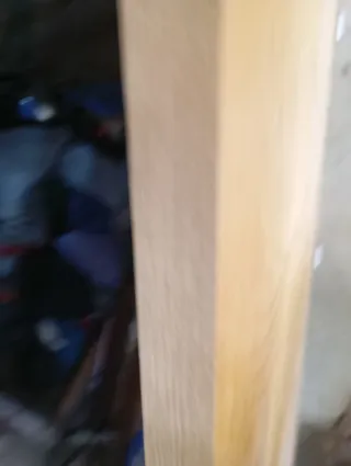 Puerta blindada madera