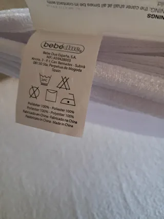 Hamaca de baño para bebé sin usar