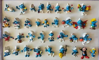 Muñecos pitufos 1x3€ 2x5€