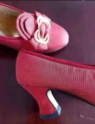 Traje Fallera Bordado Rojo y Dorado