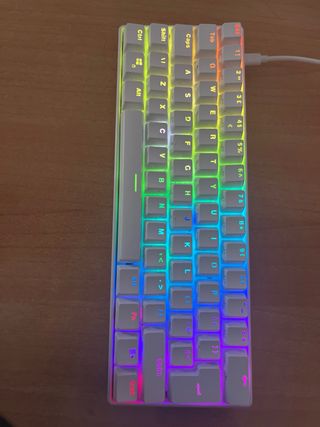 Teclado MK21 Blanco RGB