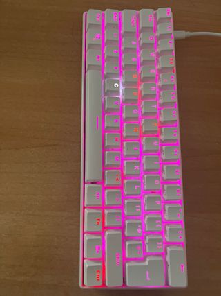 Teclado MK21 Blanco RGB