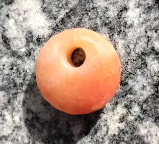 Ciondolo in Corniola Arancione/Rosa