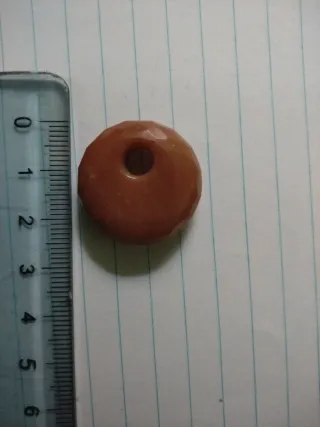 Ciondolo in Corniola Arancione/Rosa