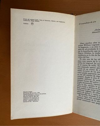 “Narraciones extraordinarias” E.A. Poe