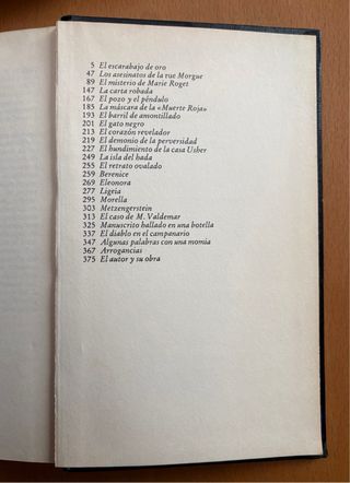 “Narraciones extraordinarias” E.A. Poe