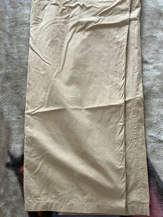 Pantalones pinzas beige (Talla M) Zara