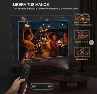 Proyector Portátil WiFi 6+Bluetooth 5.2 SIN ABRIR