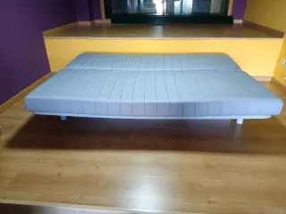 Sofá cama 2m crudo tela