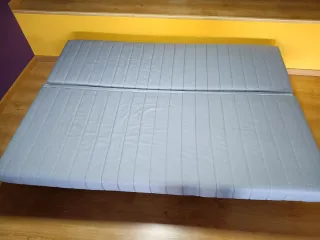 Sofá cama 2m crudo tela