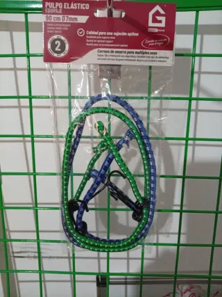 2 Pulpos Elásticos 90cm x 7mm