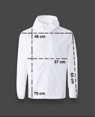 Chaqueta Cortavientos Nike Retro Azul Talla L