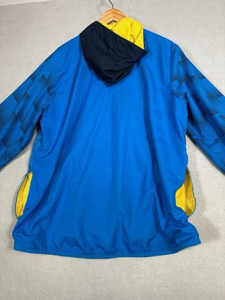Chaqueta Cortavientos Nike Retro Azul Talla L