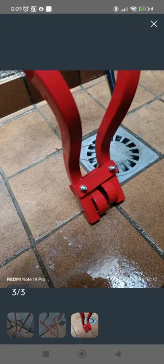 Portabicicletas todoterreno con rueda