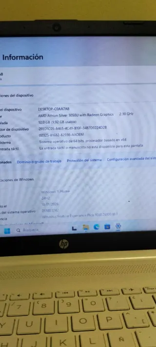 Portátil HP 15s-eq1xxx | 12GB RAM ⚡ | 256GB SSD