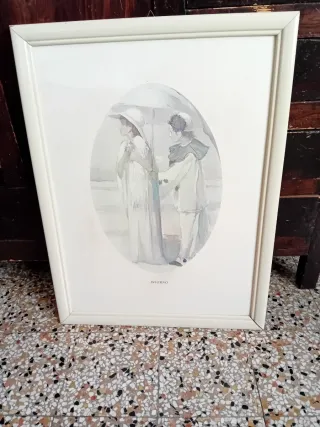 Quadro Melani Inverno con cornice