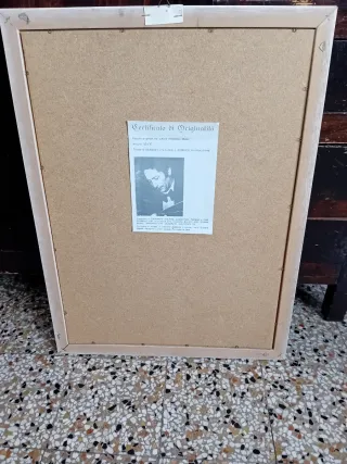 Quadro Melani Inverno con cornice