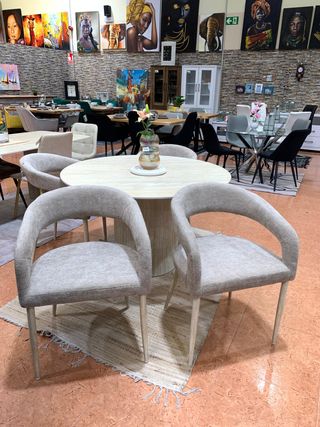 Mesa Comedor T26 + 4 Sillas N007