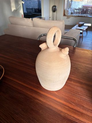 Botijo Búcaro de Barro nuevo