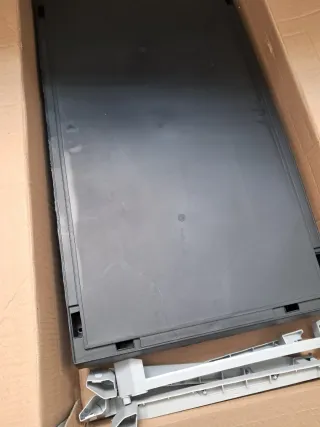 Armario Keter Linear Bajo Plástico Negro