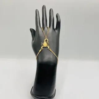 Pulsera Manita Escorpión 18K