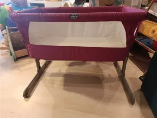 Culla ad altalena Chicco Next2Me rosa