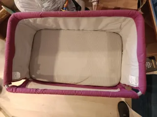 Culla ad altalena Chicco Next2Me rosa